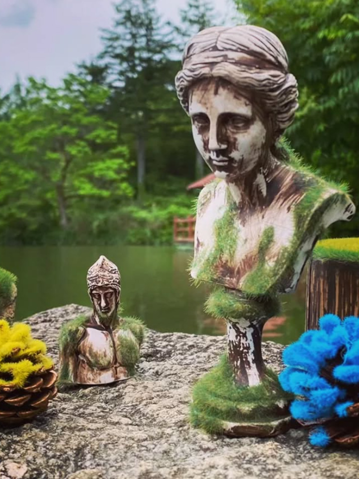 フロッキー加工のイメージ